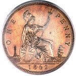 victorian bun penny reverse